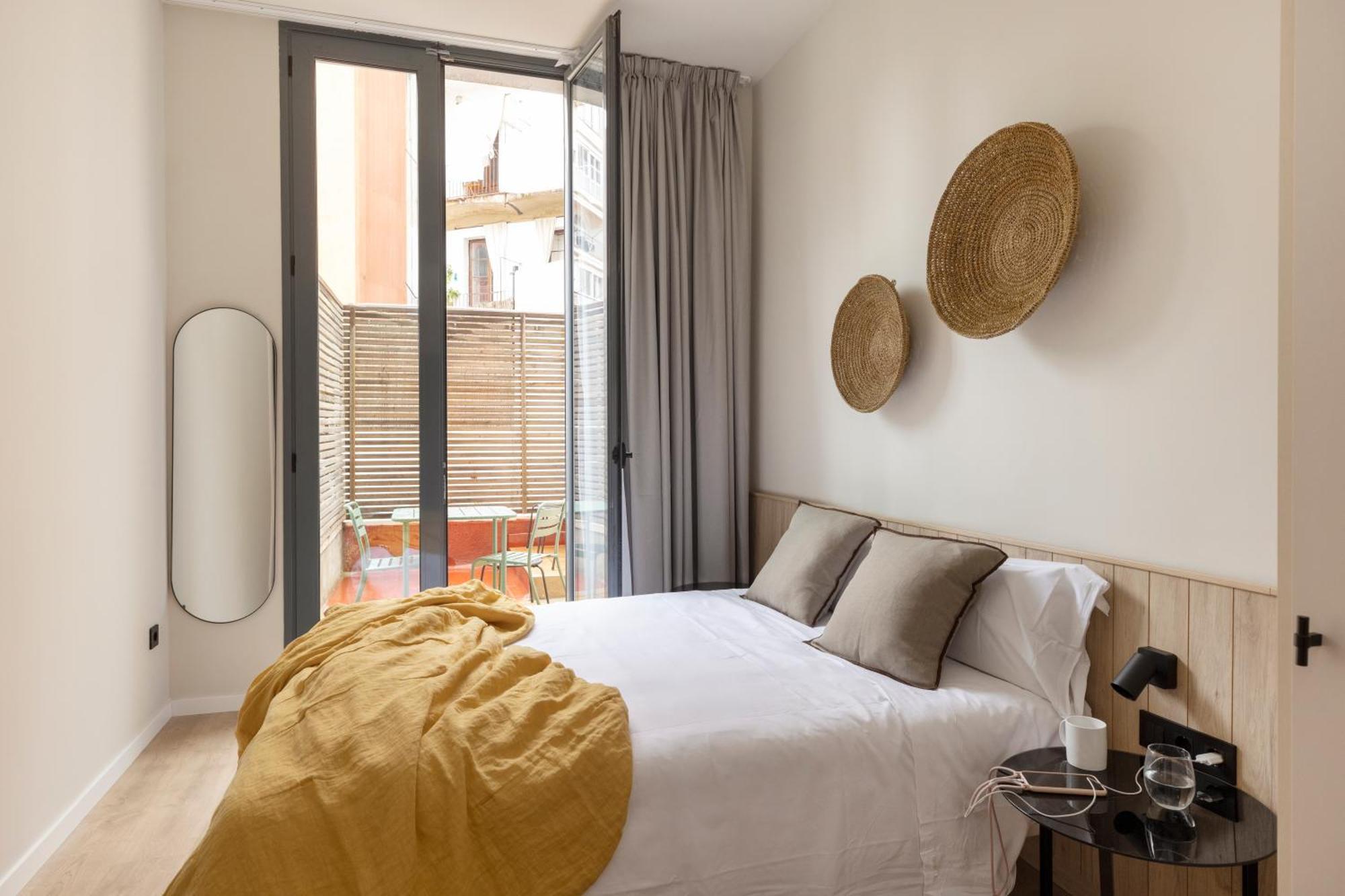 Libere Barcelona Sant Antoni Aparthotel Ruang foto