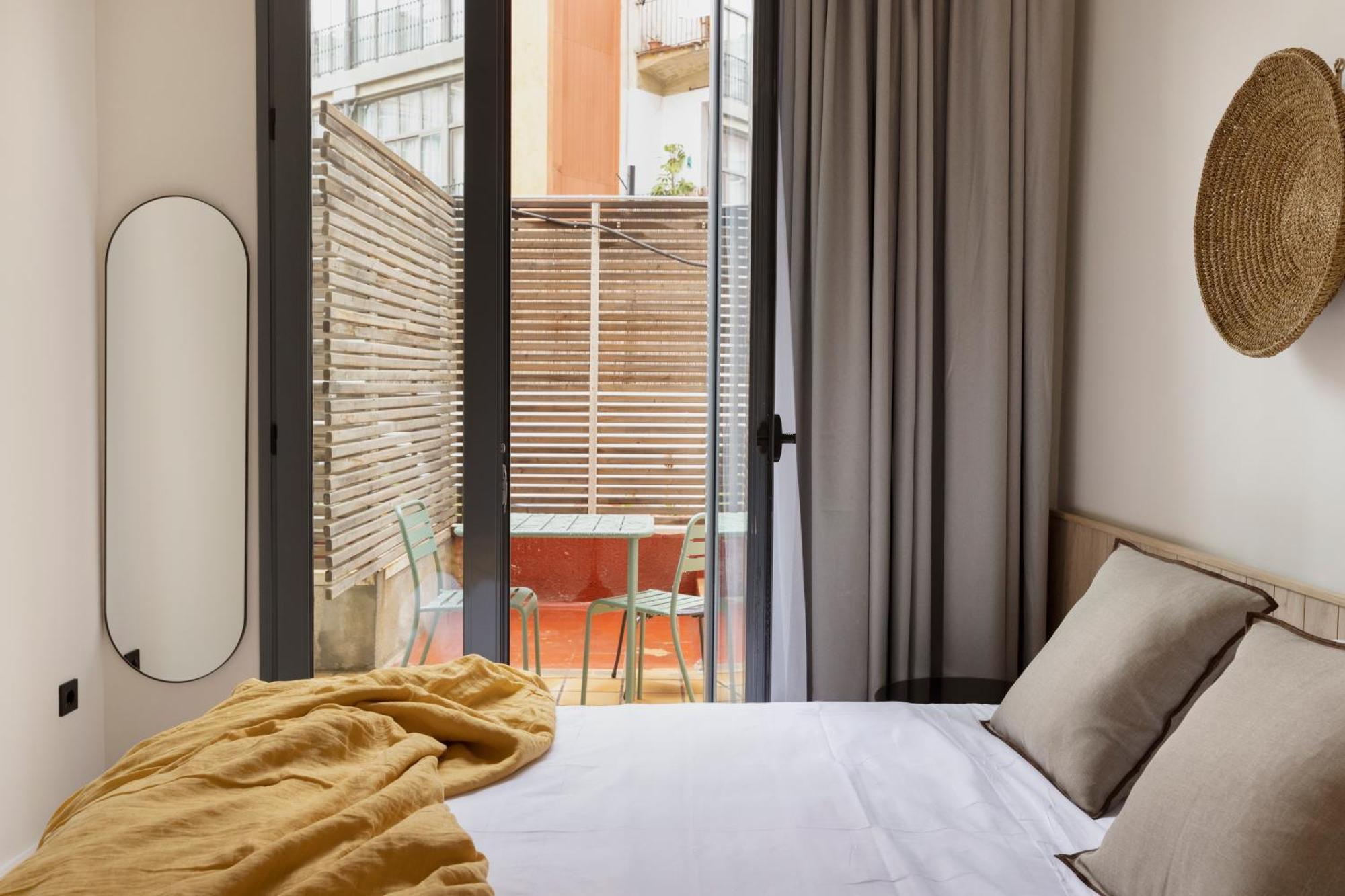 Libere Barcelona Sant Antoni Aparthotel Ruang foto