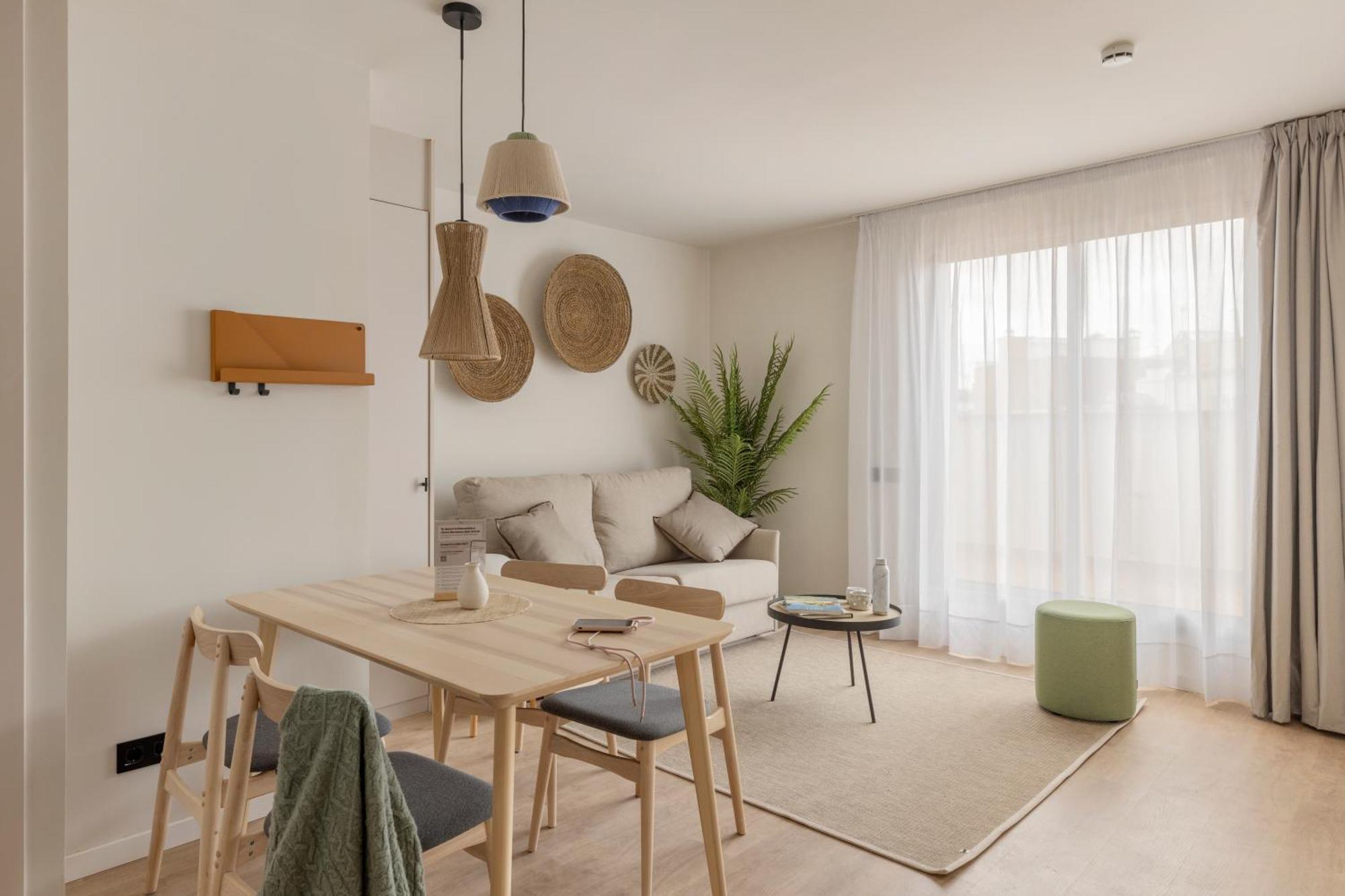 Libere Barcelona Sant Antoni Aparthotel Bagian luar foto
