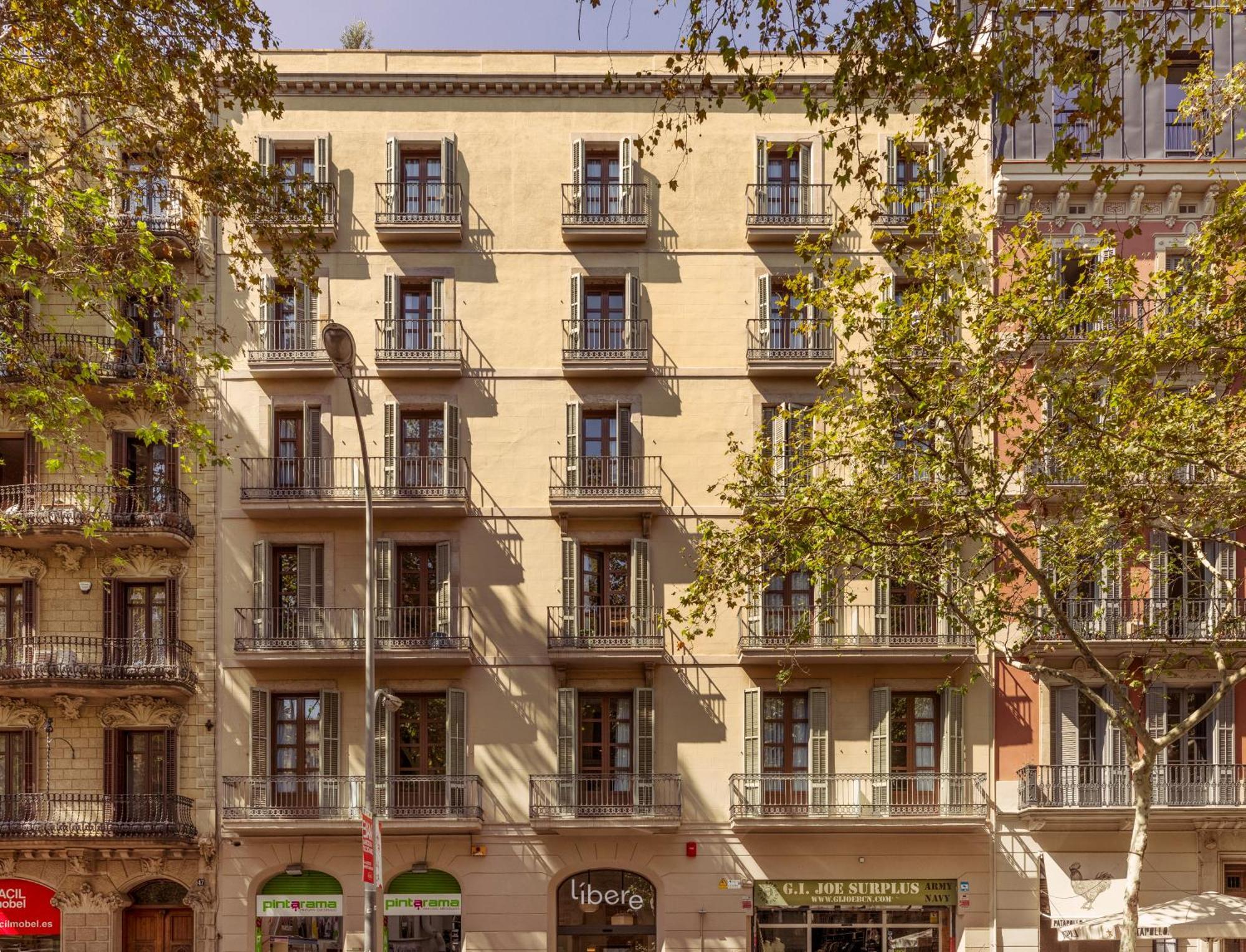 Libere Barcelona Sant Antoni Aparthotel Bagian luar foto